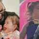 Filha de Juliano Cazarre que nasceu com condicao rara fica