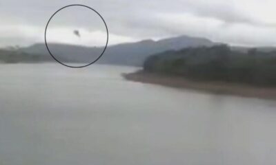 Helicoptero com 4 pessoas sofre queda em MG e buscas