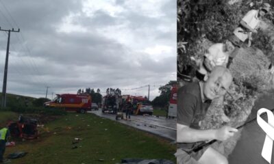 Identificadas as quatro vitimas fatais de grave acidente que ocorreu