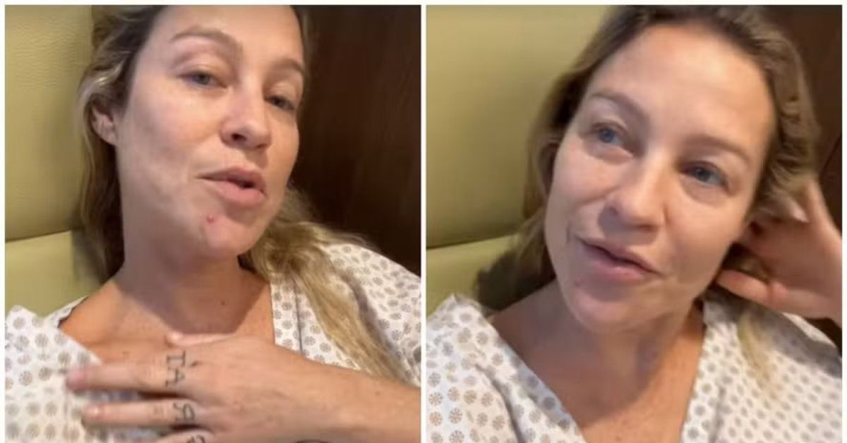 Luana Piovani surge em foto no hospital e faz revelacao