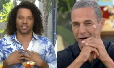 Mais voce serve torta de climao entre Maycon e reporter