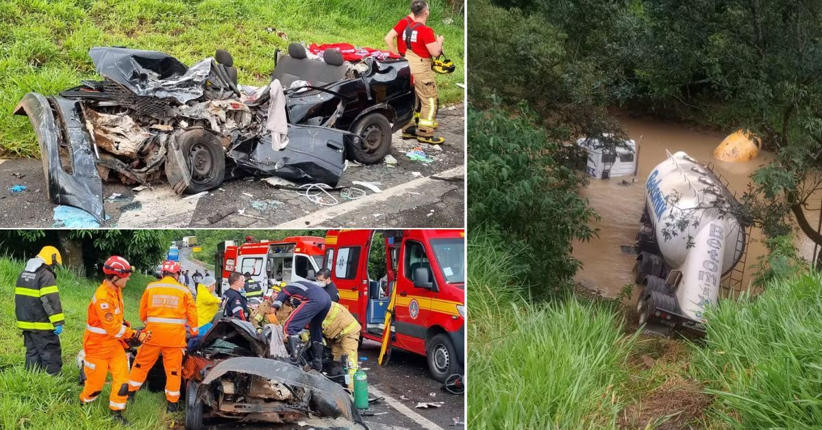 Motorista de carreta bebado causa acidente e detalhes sao revelados