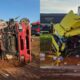 Motorista morre em gravissimo acidente na BR 364 que envolveu uma