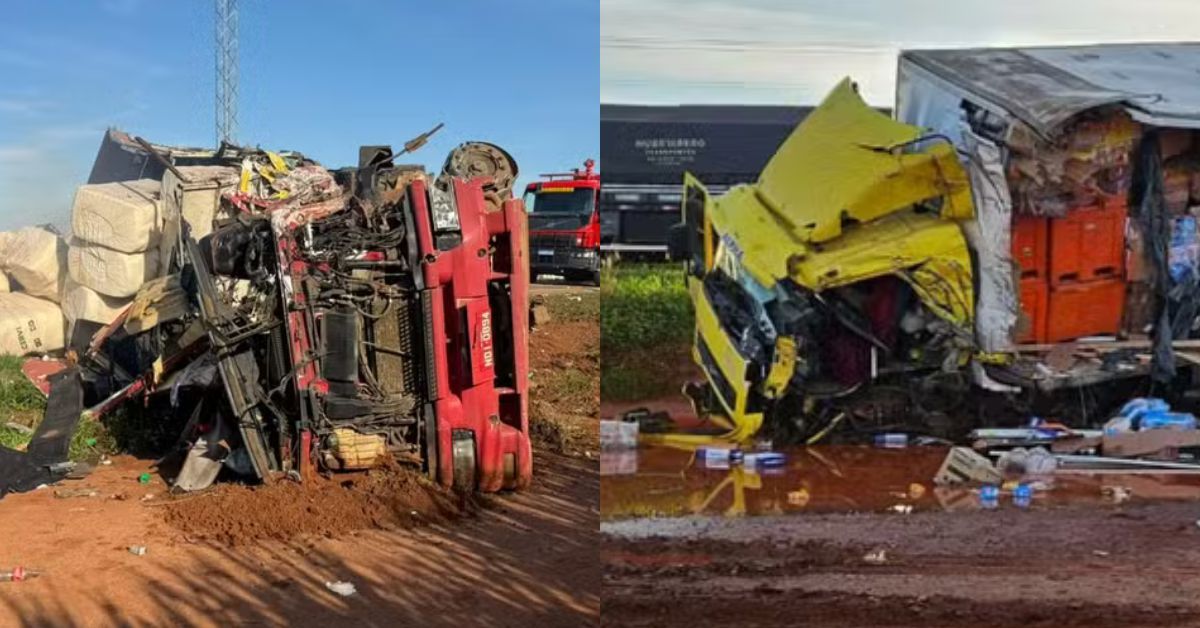 Motorista morre em gravíssimo acidente na BR-364 que envolveu uma carreta e um caminhão baú 31 Motorista morre em gravissimo acidente na BR 364 que envolveu uma