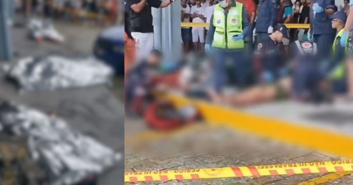 Quatro pessoas são encontradas mortas dentro de carro, houve apenas uma sobrevivente 31 Quatro pessoas sao encontradas mortas dentro de carro houve apenas