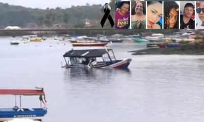 Quem sao as vitimas de barco que naufragou na Bahia