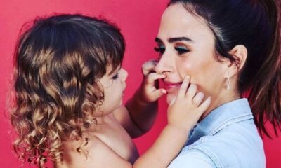 Tata Werneck mostra filha fazendo rimas e encanta a web