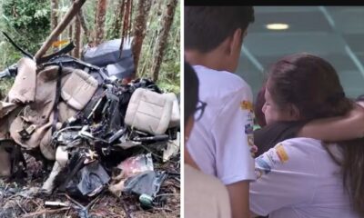 Velorio de vitimas de queda de helicoptero em SP e