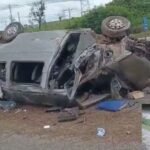 Video flagra grave acidente com van que deixou vitimas fatais