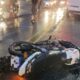 Video flagra momento em que motociclista ultrapassa na contra mao