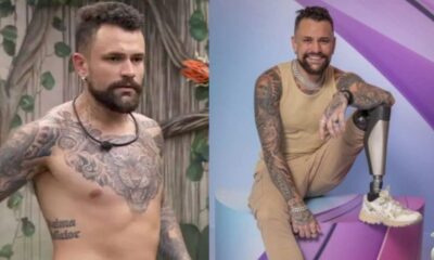 Vinicius expoe detalhes de como perdeu a perna Explodiu