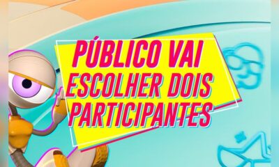 Voce podera escolher duas pessoas para o confinamento na casa