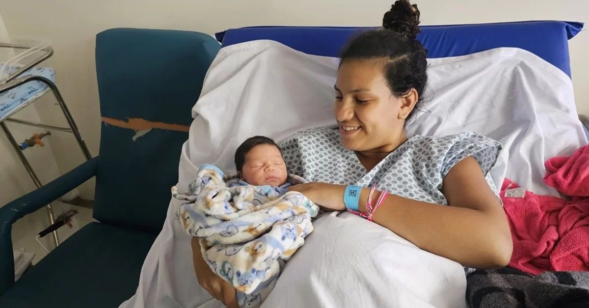 primeiro bebê do ano de 2024 pegou até a mamãe de surpresa 31 primeiro bebe do ano de 2024 pegou ate a mamae