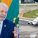 Aviao que transportava Lula tem problema durante decolagem e informacoes