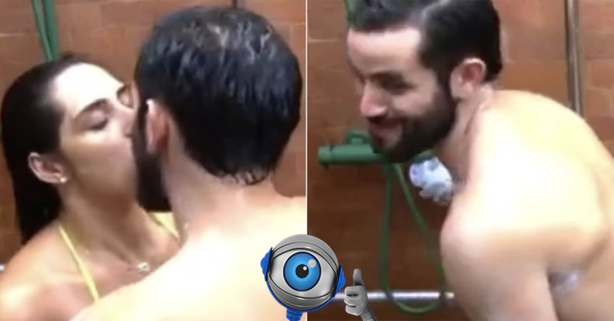 Deniziane e Matteus pegam fogo no chuveiro imagens viralizam e