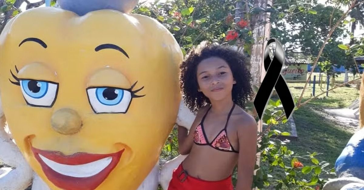 Menina de 10 anos morre enquanto brincava ao ser atingida