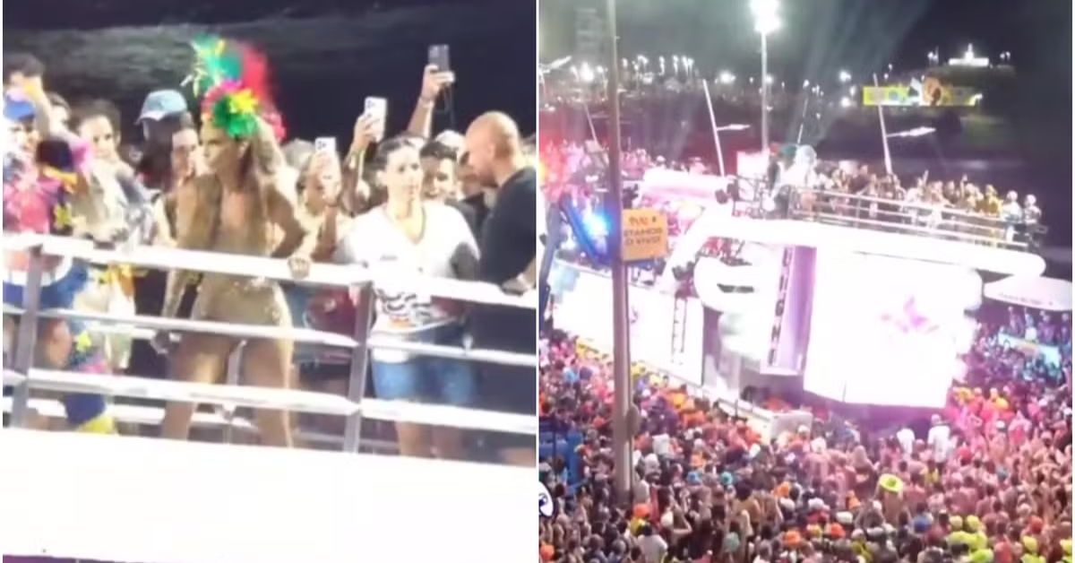 Trio de Ivete tem vazamento de gas e quase vira