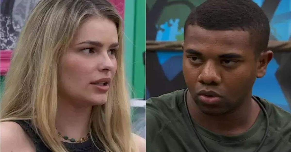 BBB24 Com medo do paredao Yasmin Brunet culpa Davi por