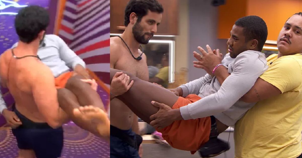 BBB24 Davi e levado as pressas para medico apos passar