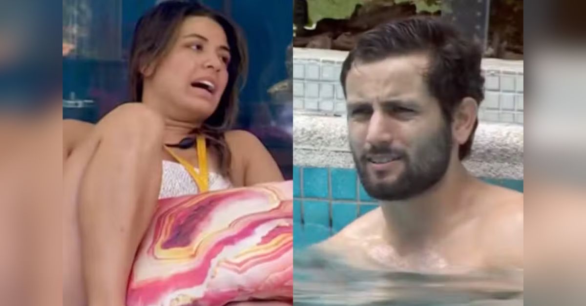 Beatriz diz a Matteus que nao usa absorvente interno e