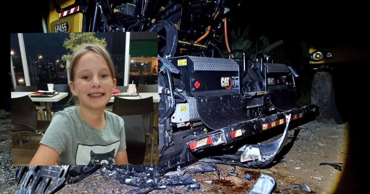 Menina de 10 anos perde a vida em grave acidente