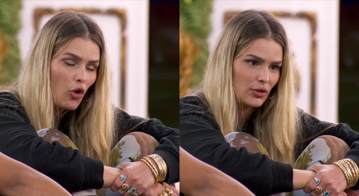 No BBB24 Yasmin Brunet volta a atacar Davi em conversa