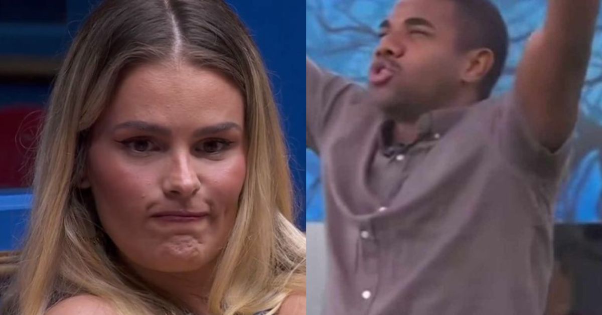 Yasmin nao suporta a permanencia de Davi na casa e