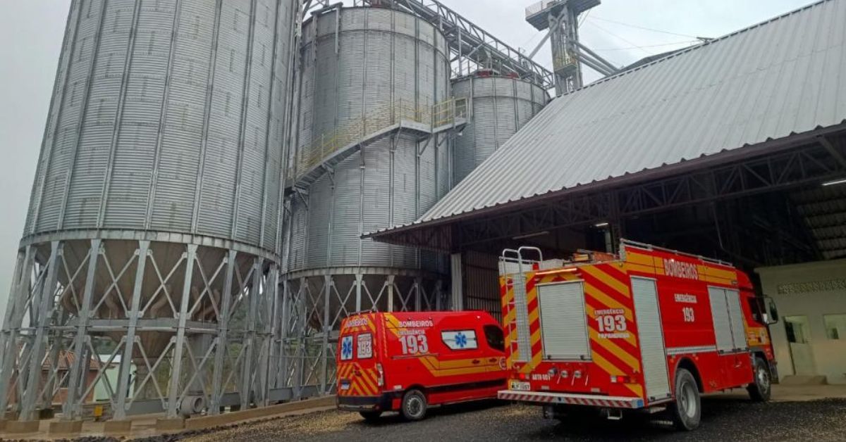 Dois jovens trabalhadores morrem de maneira brutal em silo de grãos; video mostra local 31 Dois jovens trabalhadores morrem de maneira brutal em silo de