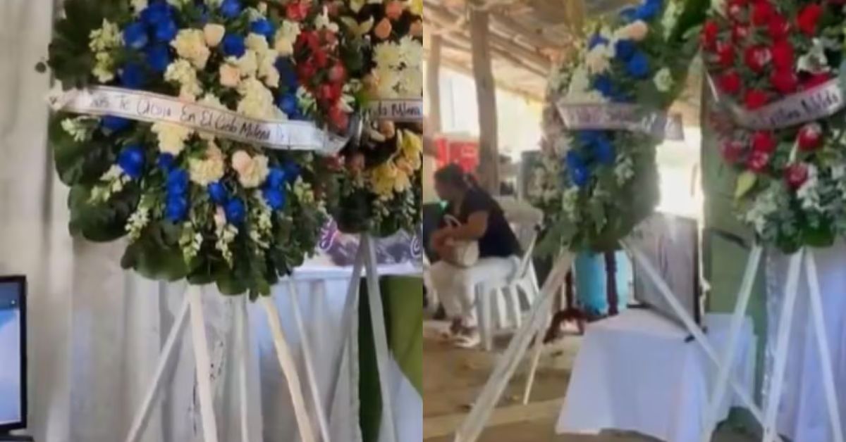 Durante velório, coroa de flores balança sozinha e familiares ficam assustados 31 Durante velorio coroa de flores balanca sozinha e familiares ficam