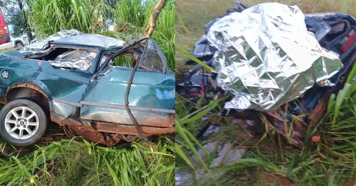 Gravíssima colisão entre dois carros deixa 6 pessoas mortas em rodovia de Minas 31 Gravissima colisao entre dois carros deixa 6 pessoas mortas em