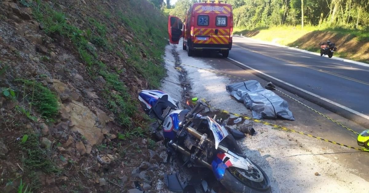 Motociclista morre em grave acidade na BR 282 autoridades revelam como