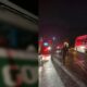 Acidente envolvendo carreta e onibus deixa vitimas fatais e feridos