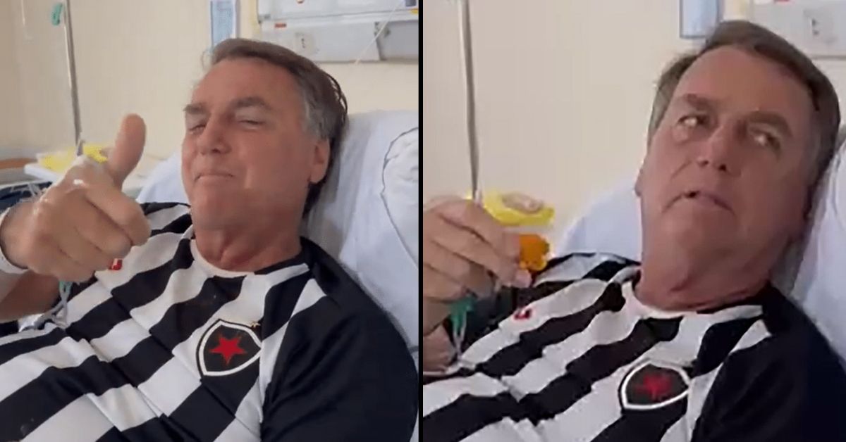Alvo de boatos falsos, Bolsonaro tem melhora e mostra situação da perna infeccionada; veja foto 31 Alvo de boatos falsos Bolsonaro tem melhora e mostra situacao