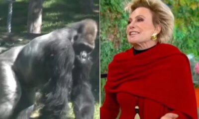 Ana Maria Braga fica em choque e cai na gargalha