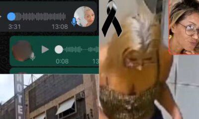 Audio expoe as ultimas palavras de mulher antes de ser