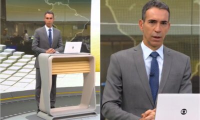 Cesar Tralli confirma ao vivo na Globo noticia que entristece