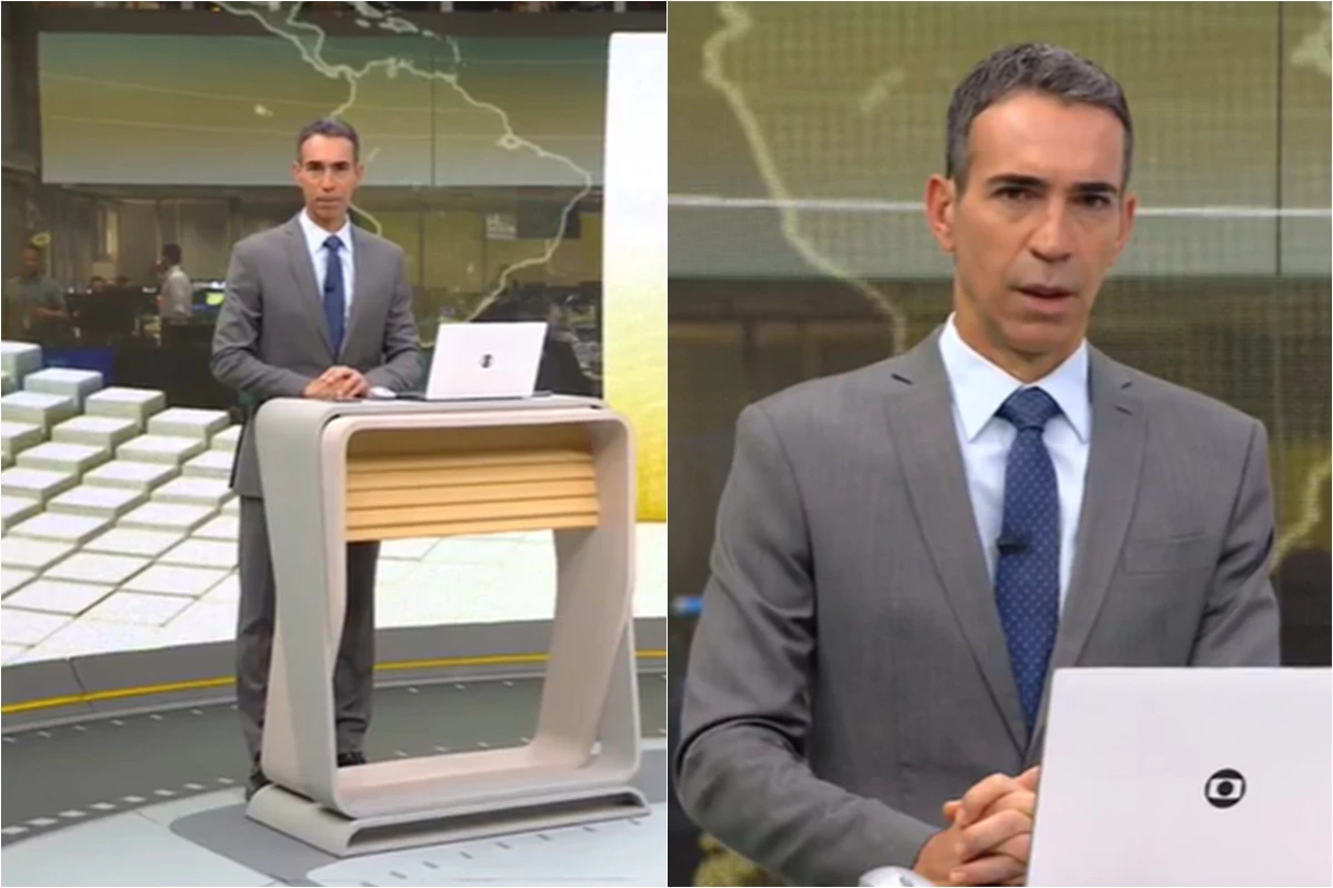César Tralli confirma ao vivo na Globo notícia que entristece o Brasil: ‘infelizmente morreram’ 33 Cesar Tralli confirma ao vivo na Globo noticia que entristece