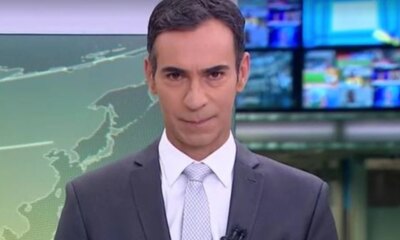 Cesar Tralli entra ao vivo na Globo e confirma falecimentos