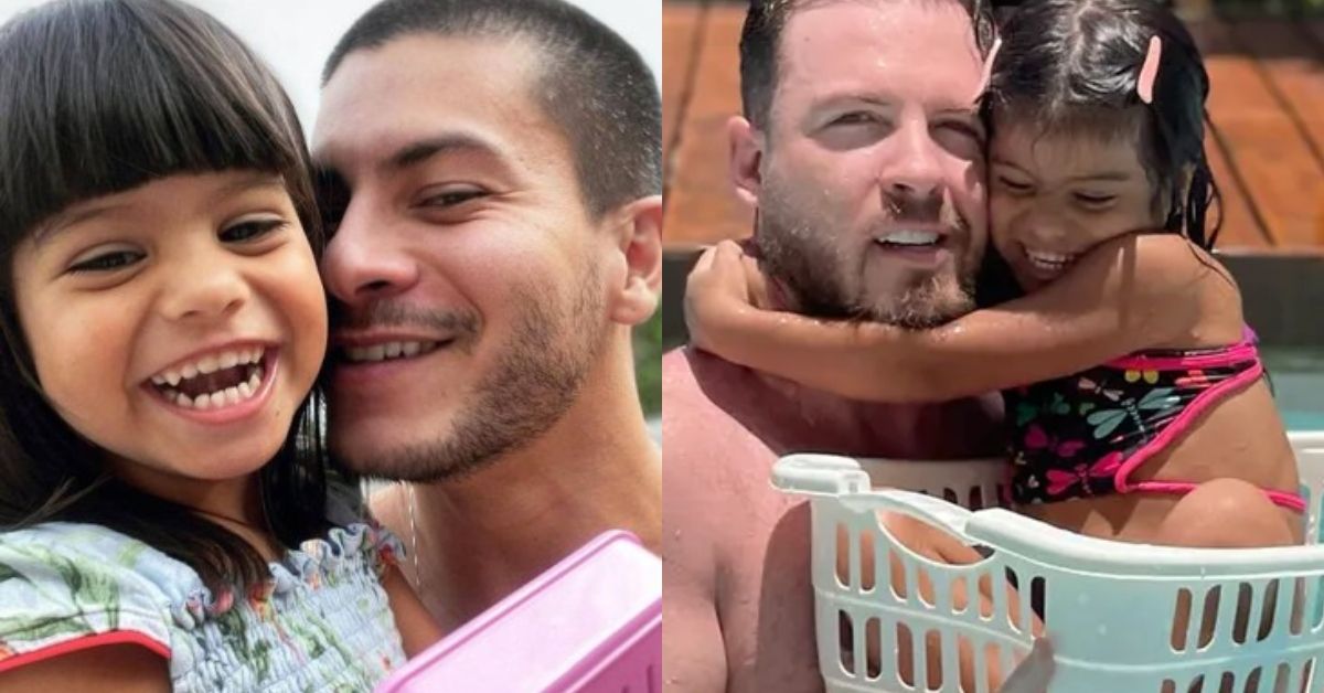 Citando Bíblia, Thiago Nigro explica porque filha de Arthur Aguiar lhe chama de pai 31 Citando Biblia Thiago Nigro explica porque filha de Arthur Aguiar