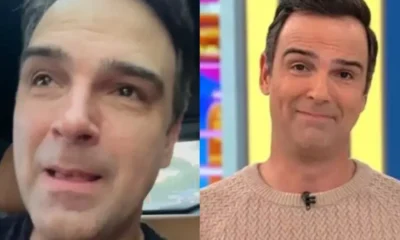Com agenda vazia na Globo Tadeu Schmidt anuncia ‘desligamento