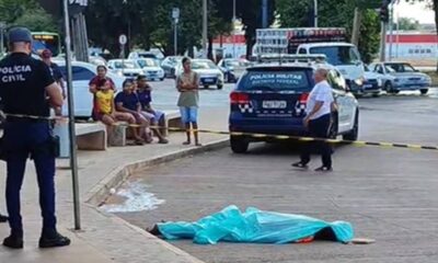 Comerciante dispara quatro vezes contra cliente apos ser atingido por