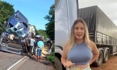 Conhecida como ‘Musa das estradas youtuber sofre acidente e precisa