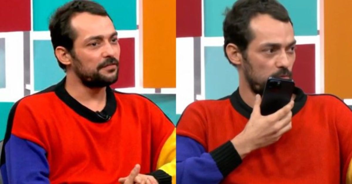Eduardo Sterblitch tenta fazer as pazes com apresentador famoso mas