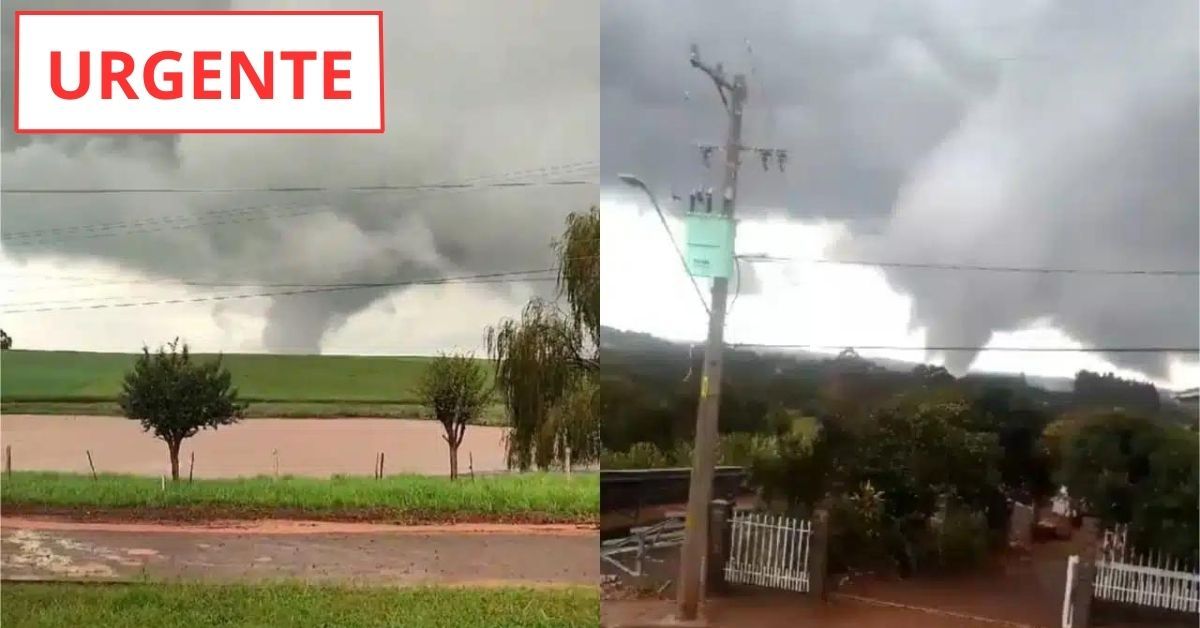 Em meio a devastação das enchentes tornado atinge o Rio Grande do Sul; ventos de 190km/h 31 Em meio a devastacao das enchentes tornado atinge o Rio