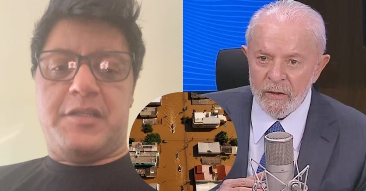 Em vídeo, Irmão de Zezé Di Camargo culpa Lula por tragédia no RS e dispara: “Aquele cachaceiro” 31 Em video Irmao de Zeze Di Camargo culpa Lula por