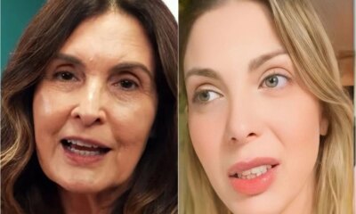 Fatima Bernardes surge sem maquiagem e comentario de Sheila Mello