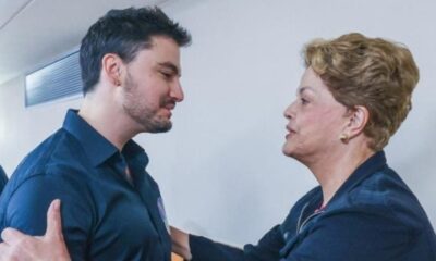 Felipe Neto pede perdao a ex presidente Dilma Rousseff e posa
