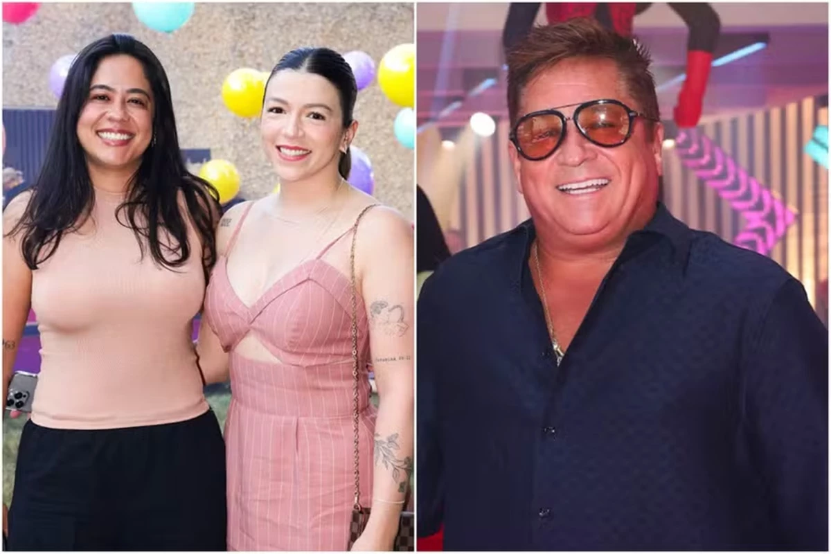 Filha de Leonardo surge em clique raro ao lado da namorada durante festa da família 31 Filha de Leonardo surge em clique raro ao lado da