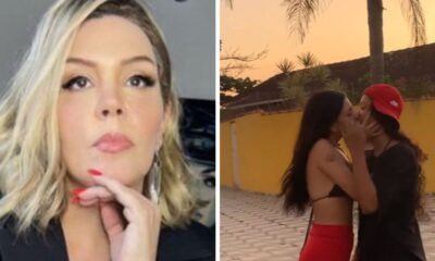 Filha de Simony assume namoro com outra jovem e cantora