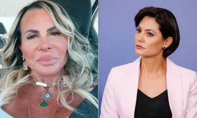Gretchen nao perdoa e ‘reforca ofensa contra Michelle Bolsonaro